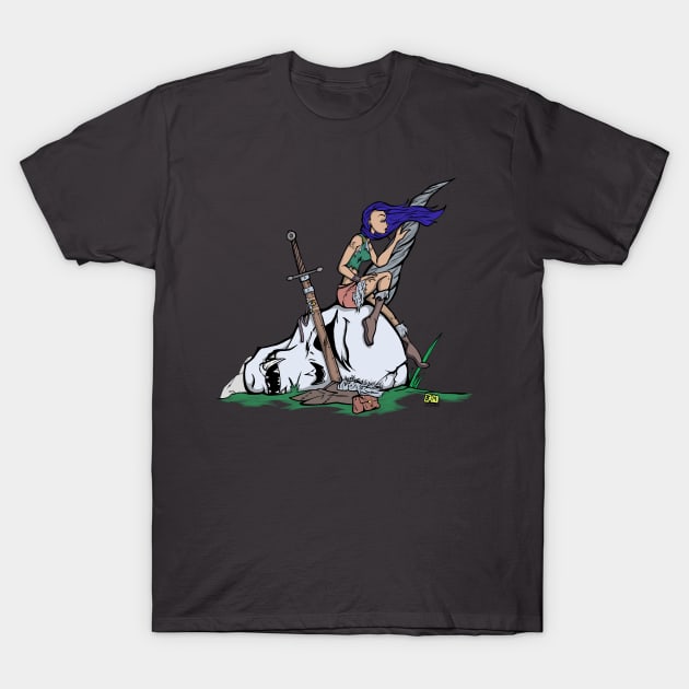 A Short Break T-Shirt by TheHaloEquation